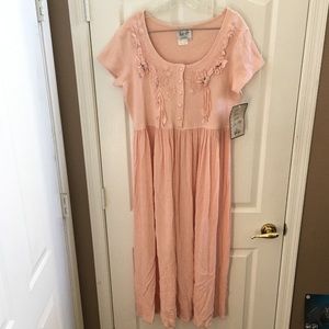 LADIES wild rose sport dress large NWT